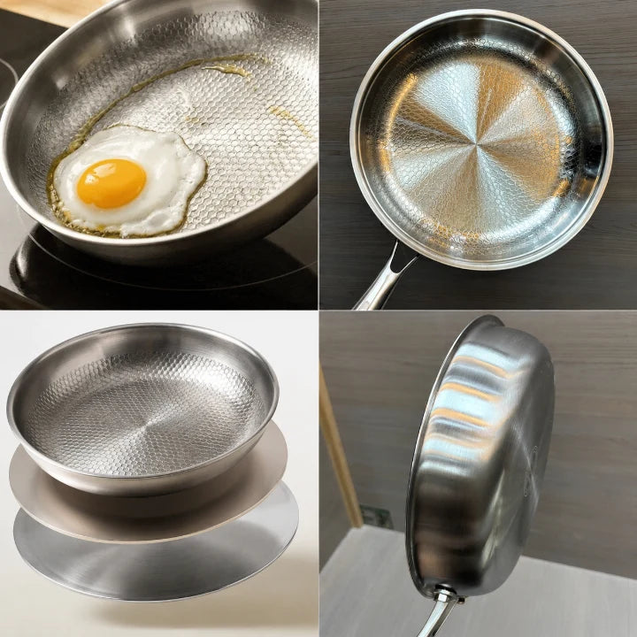 Frying Pan Titanium-Coated Induction-Safe & Dishwasher-Safe