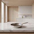 Frying Pan Titanium Hammered Non-Stick Induction-Compatible