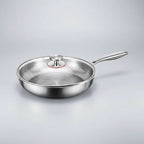 Frying Pan Titanium Hammered Non-Stick Induction-Compatible