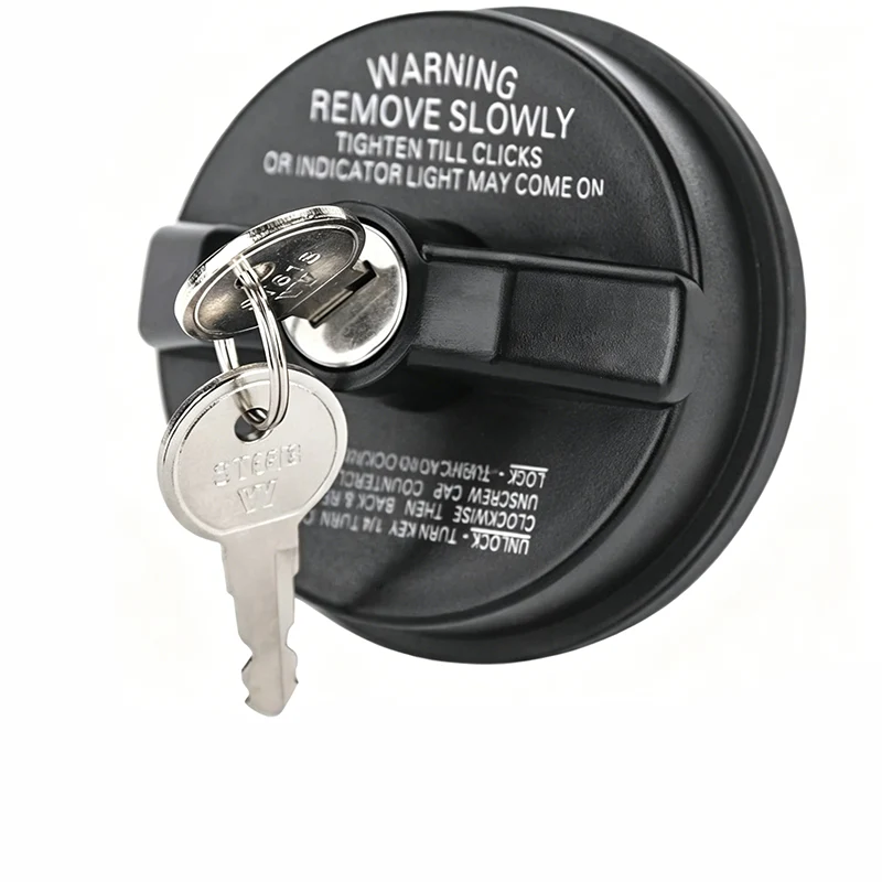Fuel Cap Lockable Airtight Seal Includes Two Keys