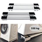 Furniture Dolly Adjustable Length Steel Frame & Non-Slip Pads