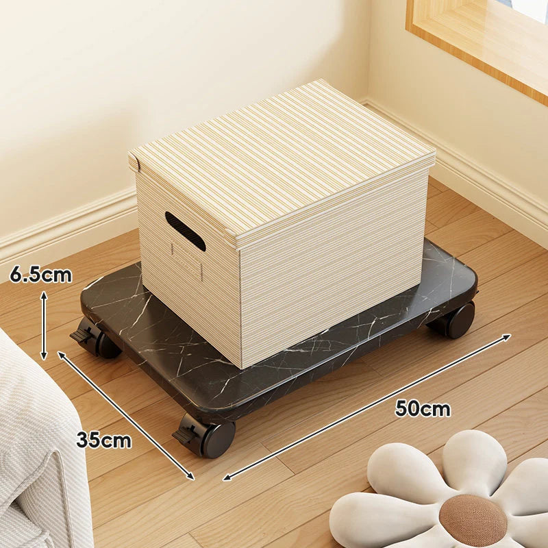 Furniture Dolly Low-Profile Locking Swivel Casters Non-Slip Platform