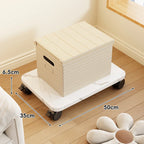 Furniture Dolly Low-Profile Locking Swivel Casters Non-Slip Platform
