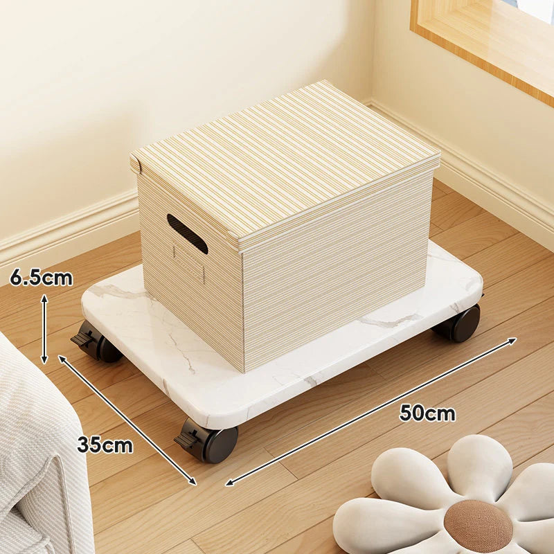 Furniture Dolly Low-Profile Locking Swivel Casters Non-Slip Platform