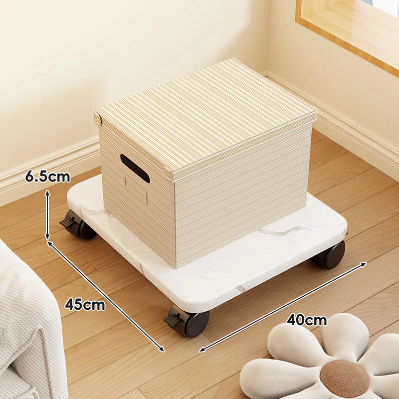 Furniture Dolly Low-Profile Locking Swivel Casters Non-Slip Platform