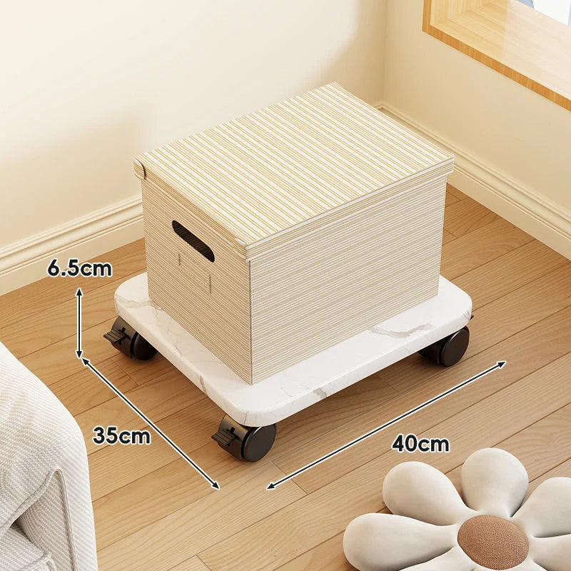 Furniture Dolly Low-Profile Locking Swivel Casters Non-Slip Platform
