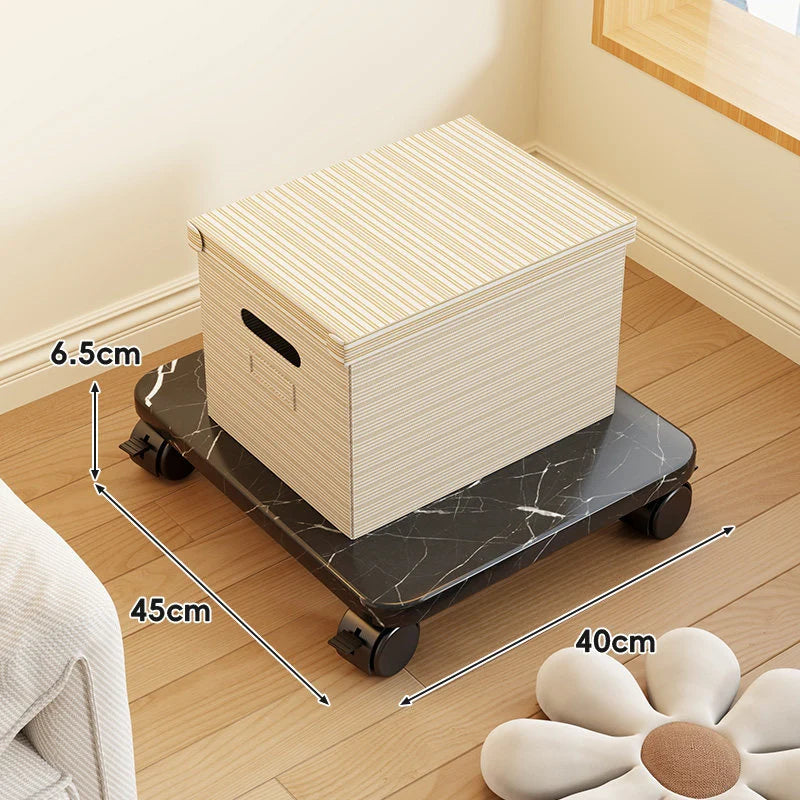 Furniture Dolly Low-Profile Locking Swivel Casters Non-Slip Platform