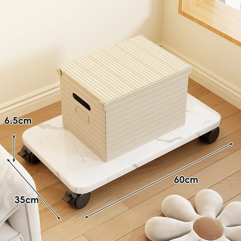 Furniture Dolly Low-Profile Locking Swivel Casters Non-Slip Platform