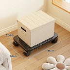 Furniture Dolly Low-Profile Locking Swivel Casters Non-Slip Platform