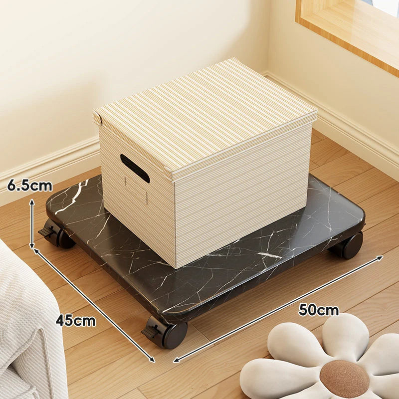Furniture Dolly Low-Profile Locking Swivel Casters Non-Slip Platform