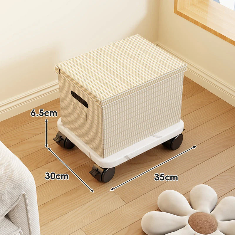 Furniture Dolly Low-Profile Locking Swivel Casters Non-Slip Platform
