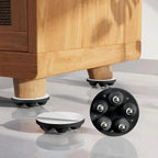 Furniture Feet Swivel Wheels Floor Protection Set of 4