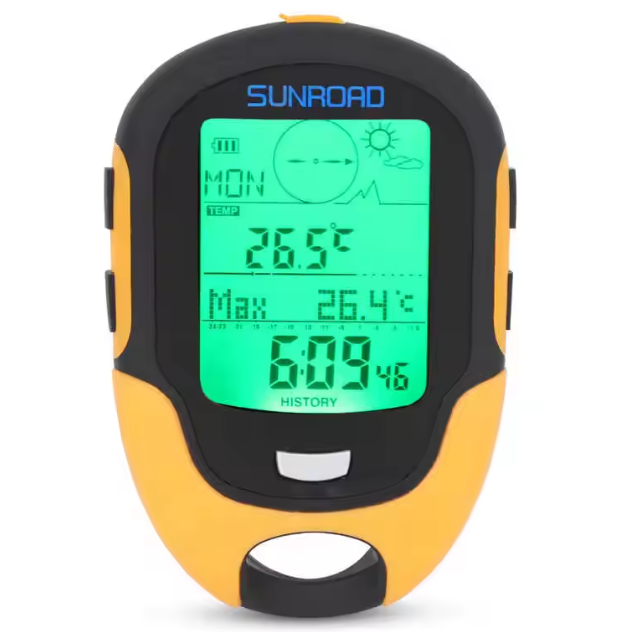 GPS Tracker Clip-On Altimeter & Barometer