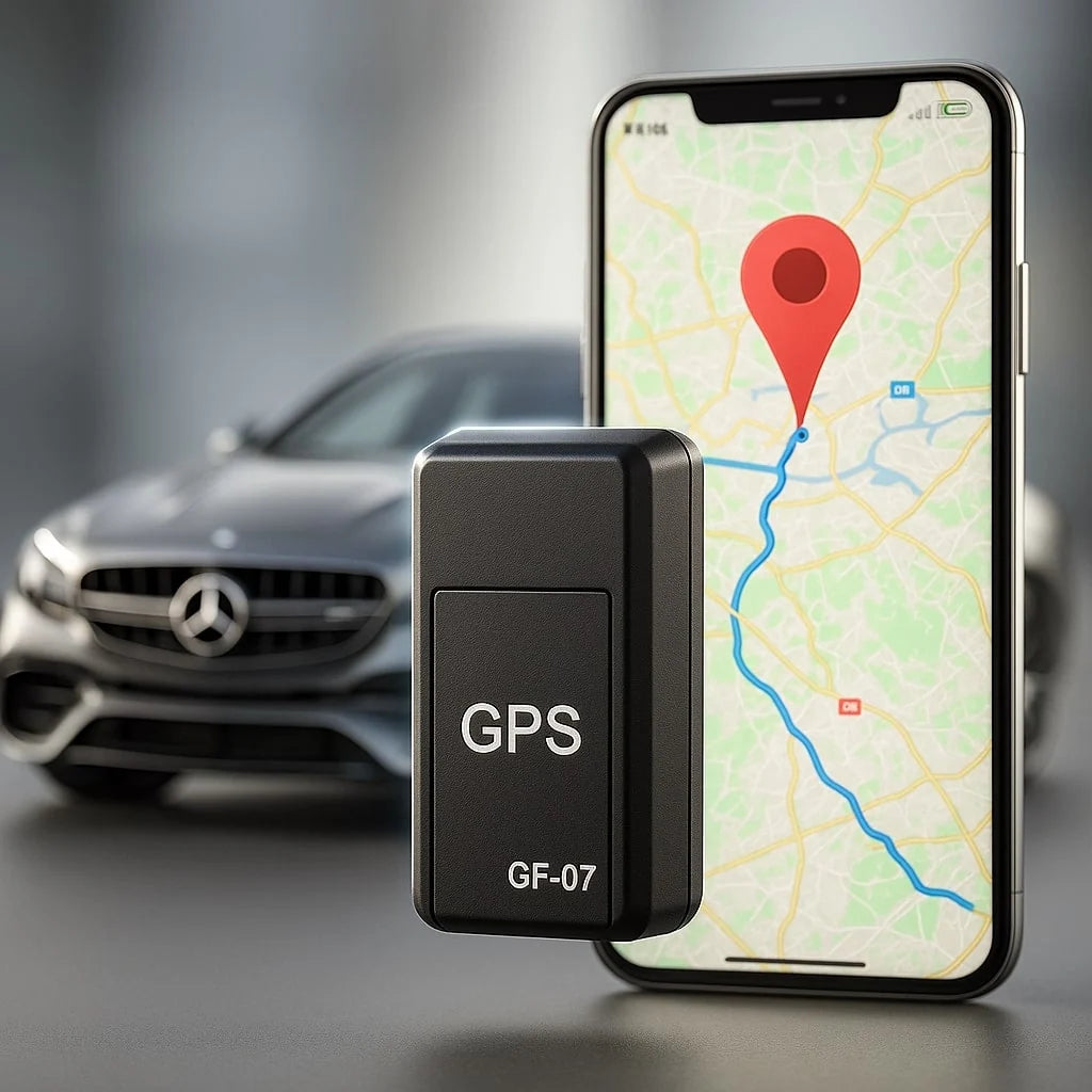 GPS Tracker Magnetic Mount Real-Time Tracking No Subscription