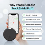 GPS Tracker Magnetic Real-Time Location & Movement Alerts