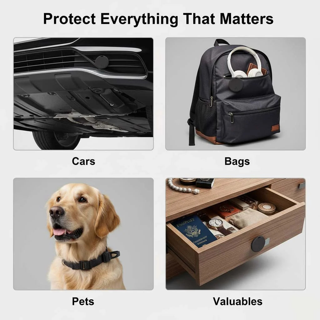 GPS Tracker Magnetic Real-Time Location & Movement Alerts