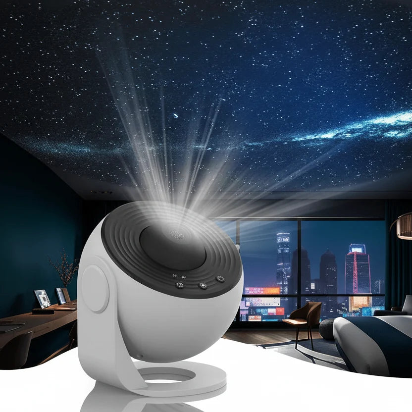 Galaxy Projector HD 13 Interchangeable Discs 12-Hour Timer