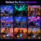 Galaxy Projector Light Dynamic Effects 360° Flexible Gooseneck USB Powered