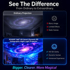 Galaxy Projector Light Dynamic Effects 360° Flexible Gooseneck USB Powered