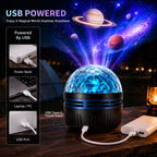 Galaxy Projector Light Dynamic Effects 360° Flexible Gooseneck USB Powered