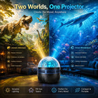 Galaxy Projector Light Dynamic Effects 360° Flexible Gooseneck USB Powered