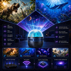 Galaxy Projector Light Dynamic Effects 360° Flexible Gooseneck USB Powered