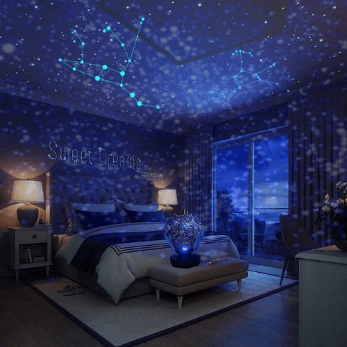 Galaxy Projector Multicolor Adjustable USB-Powered LED Lights
