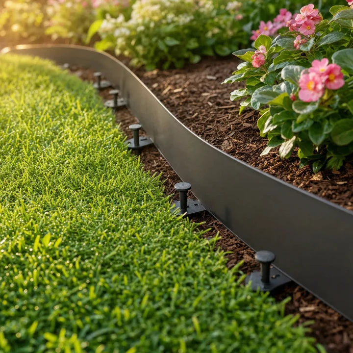 Garden Edging Flexible No Dig Anchor Pins
