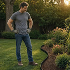 Garden Edging Flexible No Dig Anchor Pins
