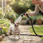 Garden Hose Expands 3x 7-Function Nozzle & Anti-Kink