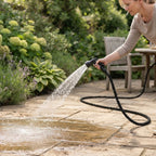 Garden Hose Expands 3x 7-Function Nozzle & Anti-Kink