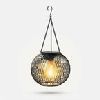 Garden Lantern Solar-Powered Weatherproof Up To 36 Hours