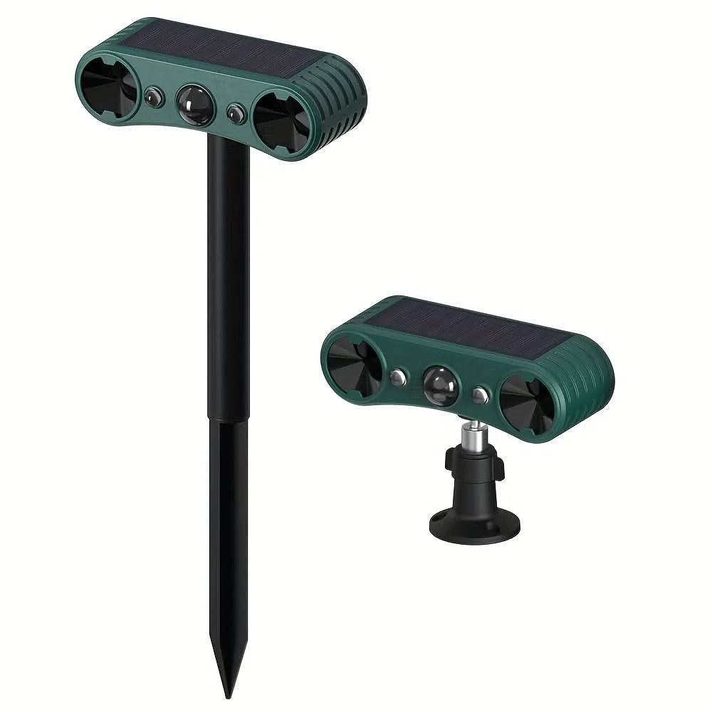 Garden Pest Repellent Motion-Activated Ultrasonic Weather-Resistant