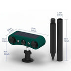 Garden Pest Repellent Motion-Activated Ultrasonic Weather-Resistant
