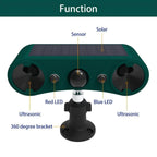 Garden Pest Repellent Motion-Activated Ultrasonic Weather-Resistant