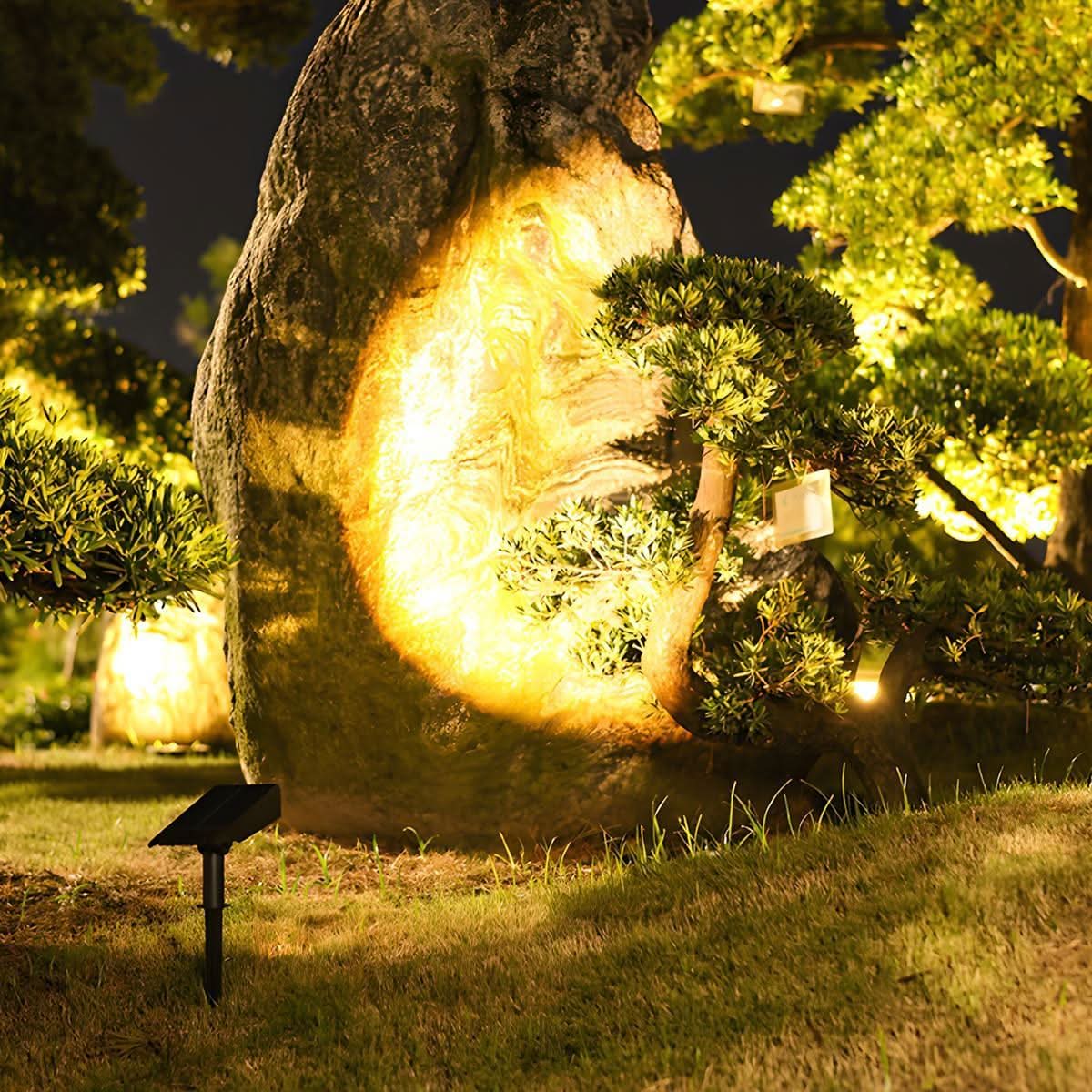 Garden Spotlight Solar Powered Adjustable Beam IP65