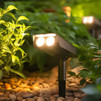 Garden Spotlight Solar Powered Adjustable Beam IP65
