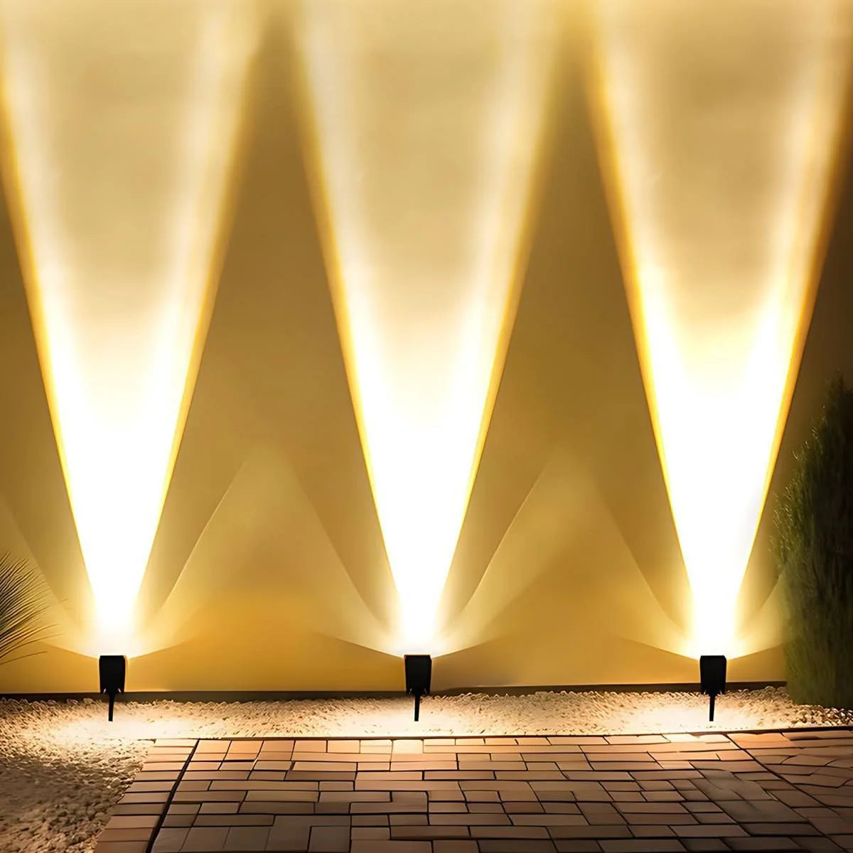 Garden Spotlight Solar Powered Adjustable Beam IP65