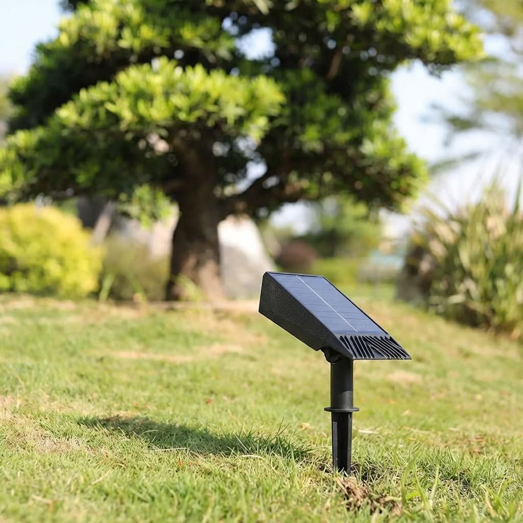Garden Spotlight Solar Powered Adjustable Beam IP65