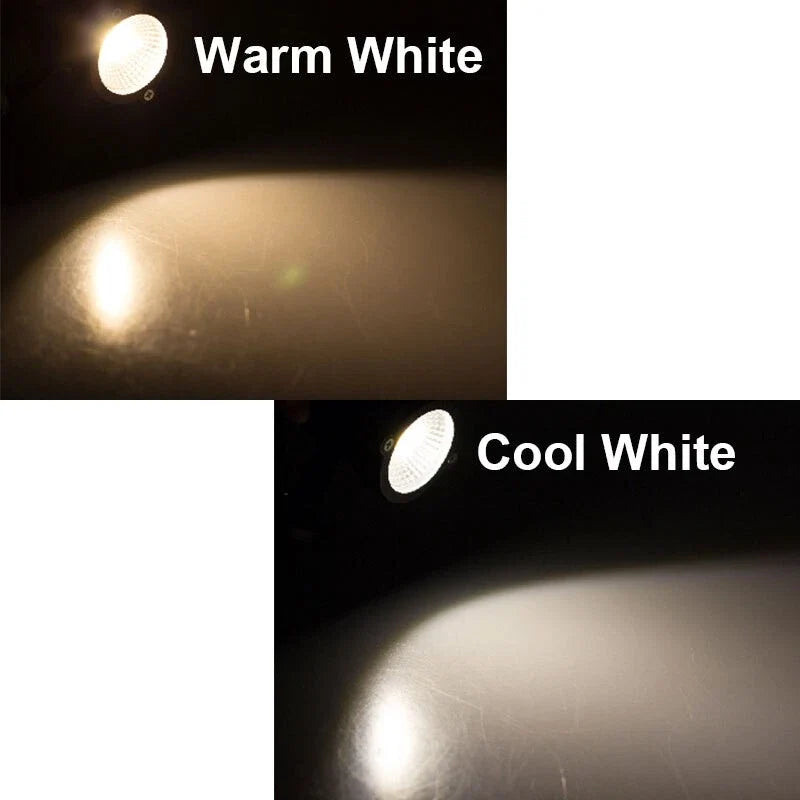 Garden Spotlights 500 Lumens IP65 Weather-Resistant Set of 10