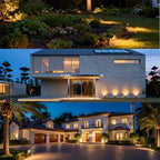 Garden Spotlights 500 Lumens IP65 Weather-Resistant Set of 10