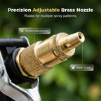 Garden Spray Gun High-Pressure Copper-Coated Brass Nozzle