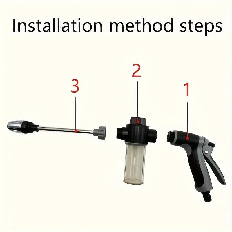 Garden Spray Gun High-Pressure & Foam Cannon