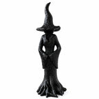 Garden Witch Figurine Hand-Painted Weather-Resistant Resin