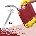 Gas Can Spout Stainless Steel Mesh Filter 11.61-Inch