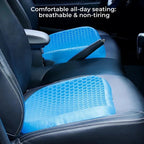 Gel Seat Cushion Honeycomb Breathable Mesh & Carry Handle