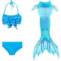 Girls Mermaid Swim Set 3-Piece With Tail