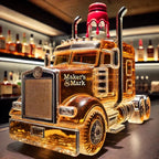 Glass Decanter Truck-Shaped Design Easy-Clean Surface