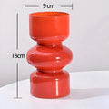 Glass Vase Hydroponic Retro Design 7.1 Inch