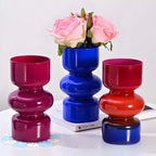 Glass Vase Hydroponic Retro Design 7.1 Inch